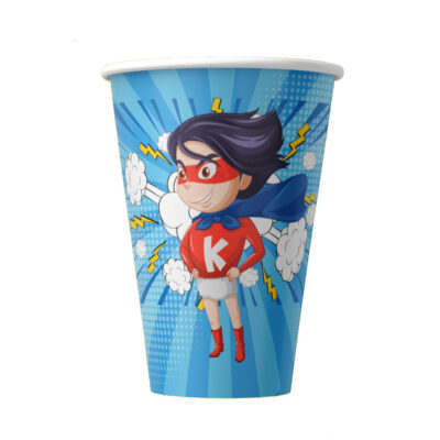 super hero paper cups 7oz