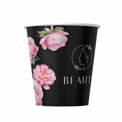 beauty custom printed paper cups
