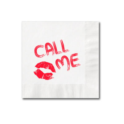 CUSTOM PRINTED COCKTAIL NAPKINS 24x24 CM